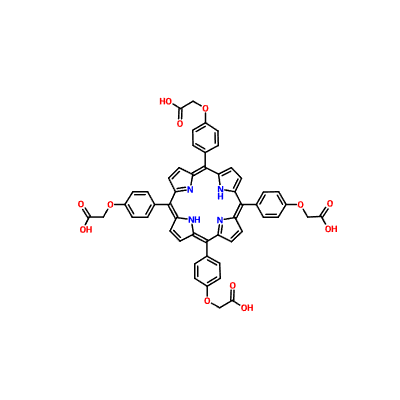 CAS 127812-08-2|5 ، 10 ، 15 ، 20- TETRAKIS (4- CARBOXYMETHYLOXYPHENYL) -21 H ، 23H-PORPHINE