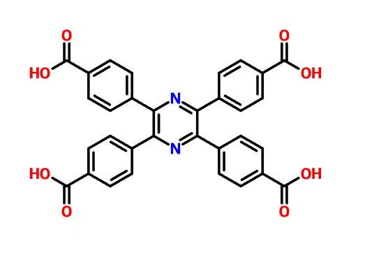 CAS 2089016-10-2 4، 4 ''، 4 '' - (pyrazine -2، 3،5، 6- tetrayl) حمض رباعي بنزويك
