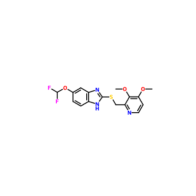 CAS 102625-64-9|5- Difluoromethoxy -2- {[(3، 4- dimethoxy -2- pyridinyl) methyl] thio} -1 H-benzimidazole
