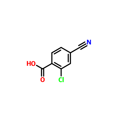 CAS 117738-77-9|2- CHLORO -4- حمض CYANOBENZOIC