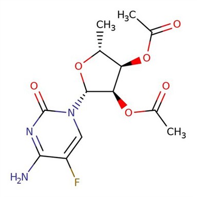 CAS: 161599-46-8|2 '، 3'-Di-O-acetyl -5' - deoxy -5- fluorocytidine