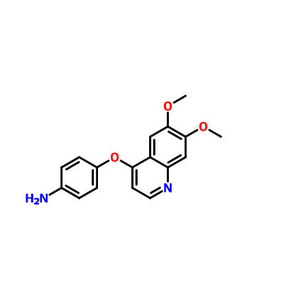CAS 190728-25-7|BenzenaMine ، 4- [(6، 7- diMethoxy -4- quinolinyl) oxy] -