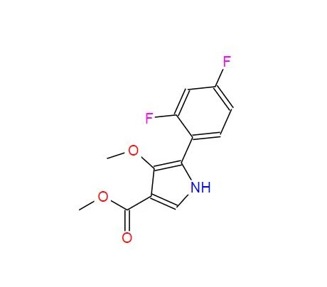 CAS: 1902955-29-6 丨 methyl 5- (2، 4- difluorophenyl) -4- methoxy -1 H-pyrrole -3- carboxylate