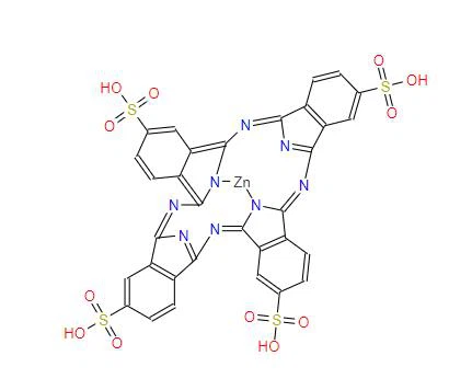 CAS: 61586-86-5 丨 ZN (II) PHTHALOCYANINE TETRASULFONIC ACID