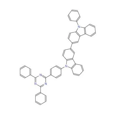 CAS: 1345338-65-9 丨 3،3'-Bi -9 H-carbazole ، 9- [4- (4، 6- diphenyl -1، 3 ، 5- triazin -2- yl) phenyl] -9 '- phenyl-