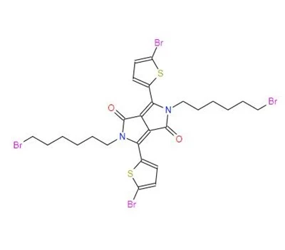 CAS: 1799951-38-4 2،5 ‐ مكرر (6‐ BroMohexyl) ‐3،6 ‐ مكرر (5‐ BroMothiophen ‐ 2‐ Yl) pyrrolo [3،4 ‐ c] pyrrole‐ 1،4 (2H، 5H ) ديون